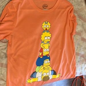 Simpsons orange tee